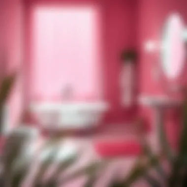 Magnificent Exploring Pink Bathroom Sets and Shower Curtains