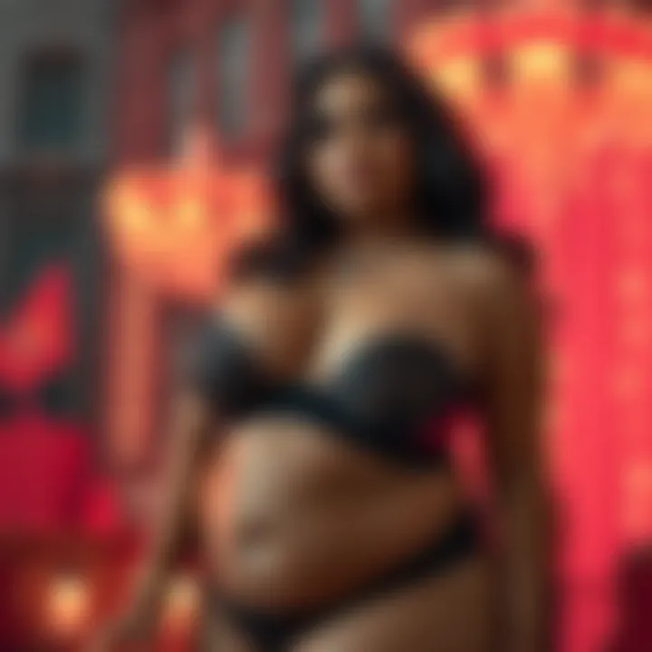 Magnificent Exploring the Allure of Plus Size Open Cup Babydolls