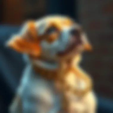 Magnificent Gold Chain Dog Collar and Leash: A Blend of Style and Functionality