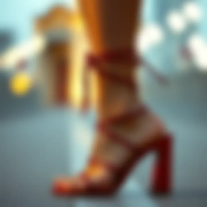 Magnificent The Allure of Red Mid Heel Sandals: A Comprehensive Exploration