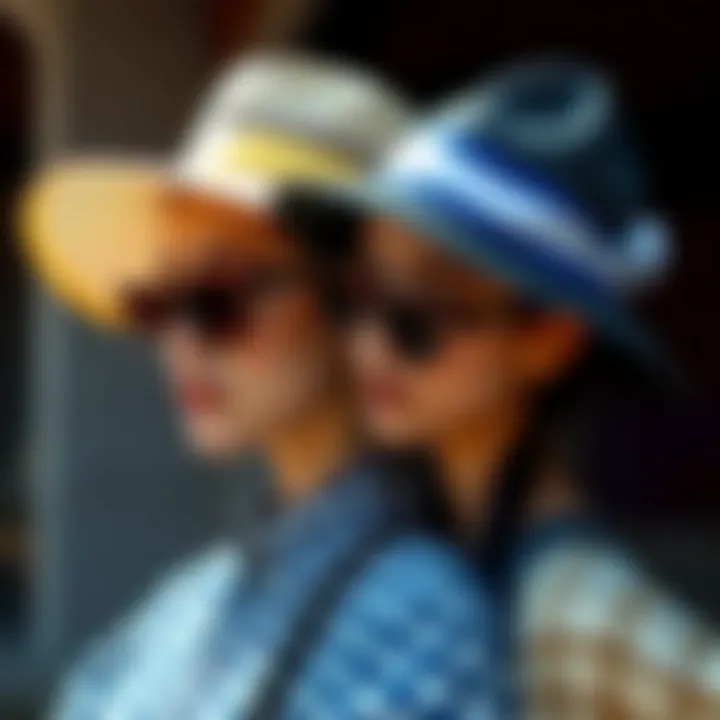 Magnificent The Dual Beauty of Ponytails and Sun Hats in Contemporary Fashion