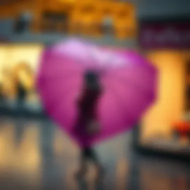 Magnificent The Heart-Shaped Umbrella: A Unique Intersection of Fashion and Functionality