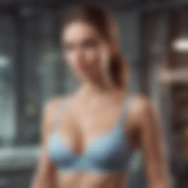 Sustainable Practices in Wireless Compression Bra Production Illustration of sustainability practices in the production of compression bras