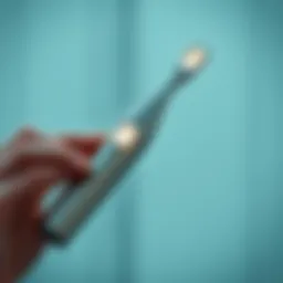 A modern anti-aging facial wand showcasing its sleek design and advanced technology.