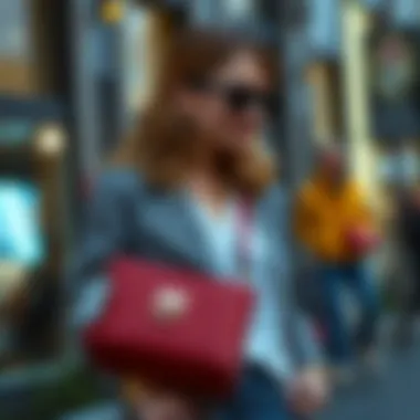 Styling options for Bally crossbody bag in various outfits