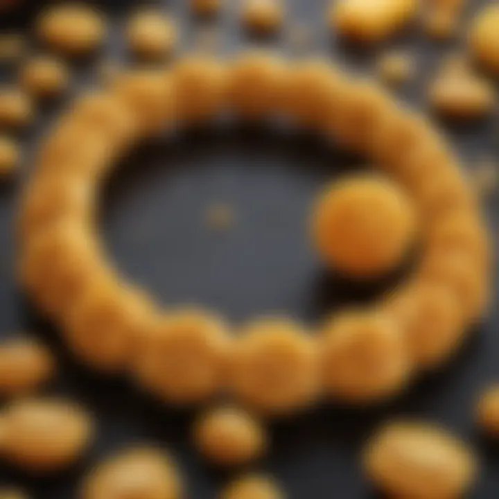 Close-up of beeswax jewelry highlighting texture and quality