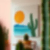 Canvas Cactus Wall Art: A Fusion of Aesthetics and Sustainability Introduction