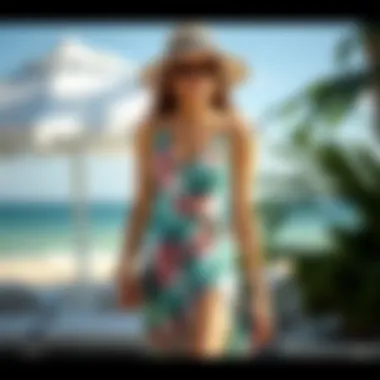Accessorize for the Perfect Beach Day Stylish beach-ready dress with accessories