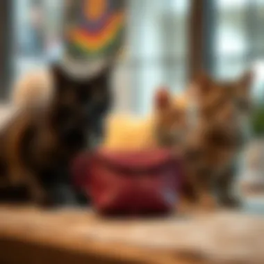 Historical Evolution of Cat Cosmetic Bags Historical timeline highlighting the evolution of cat cosmetic bags over the years.