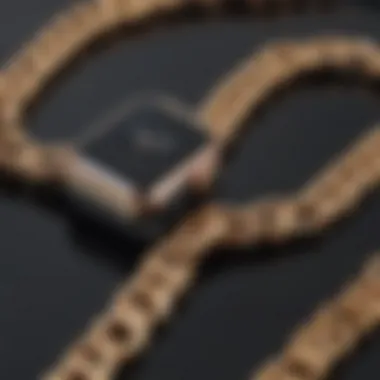 Durable materials used in Apple Watch chain straps