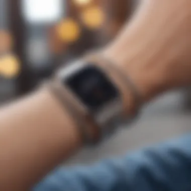 Personalized chain strap options for Apple Watch