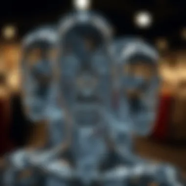 Unique Features of Clear Plastic Mannequins A close-up view of the unique features of clear plastic mannequins highlighting their design versatility.