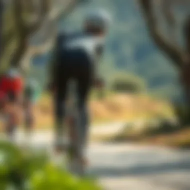 Eco-friendly materials used in the production of bike riding tights