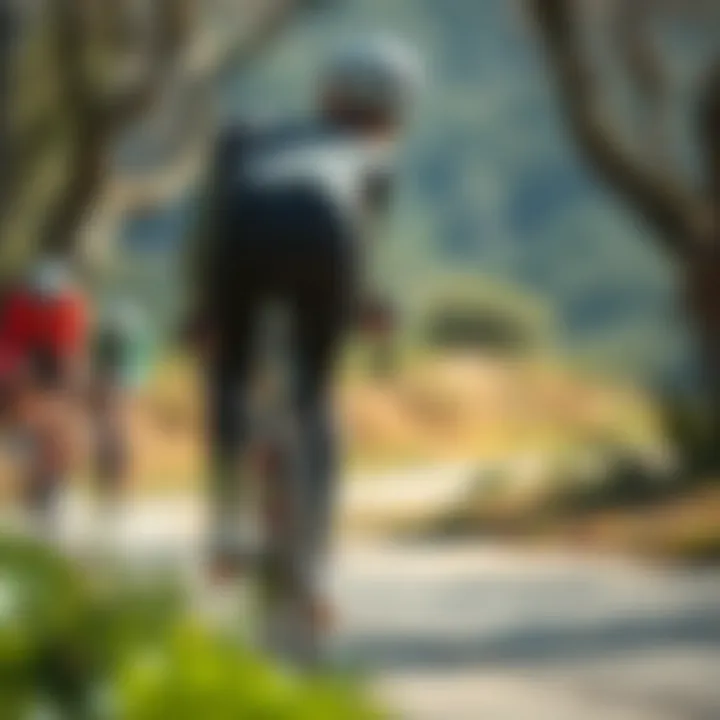 Eco-friendly materials used in the production of bike riding tights