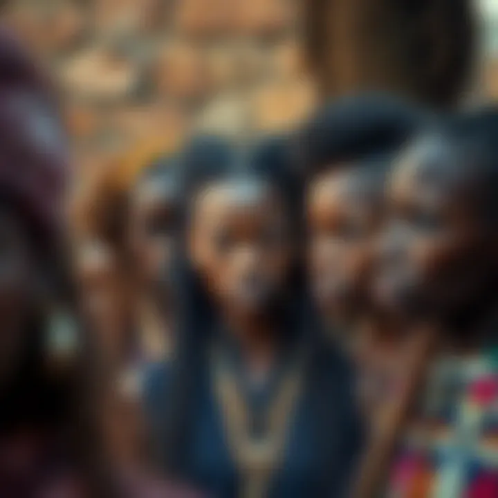 Historical depiction of the evolution of braided wigs through different cultures
