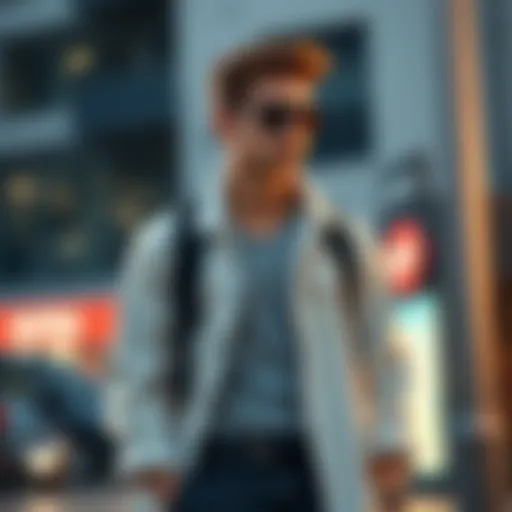 Stylish Casual Ensemble Stylish casual outfit for young men