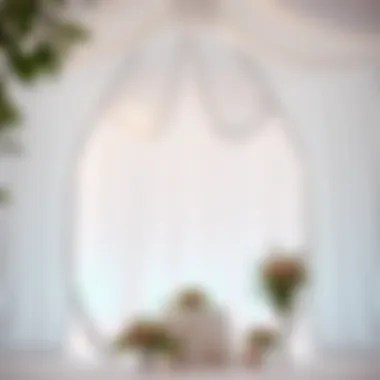 White Draping Fabric in Event Decoration Creative uses of white draping fabric in event decoration