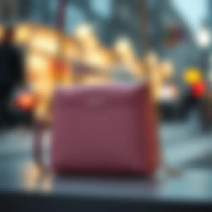 Elegant Bally crossbody bag showcasing unique design elements