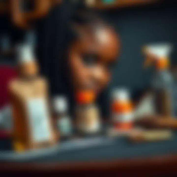 Tools and products for maintaining bohemian box braids