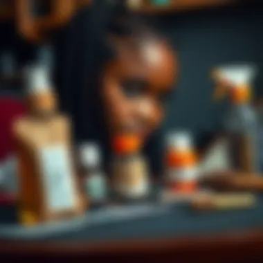 Essential Tools for Braids Maintenance Tools and products for maintaining bohemian box braids