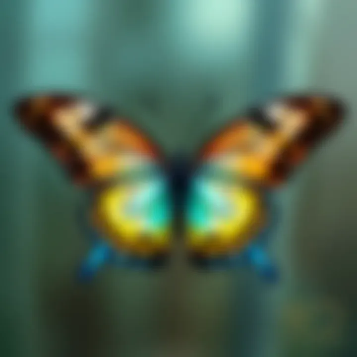 Butterfly Symbolism Across Cultures Artistic representation of butterfly symbolism in different cultures