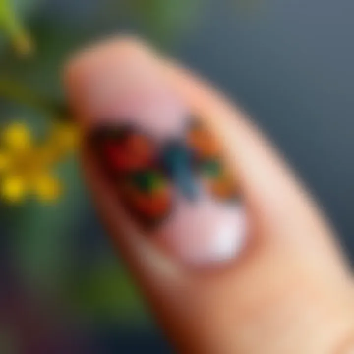 Vibrant Butterfly Decal Design A vibrant butterfly decal design showcasing intricate patterns and colors