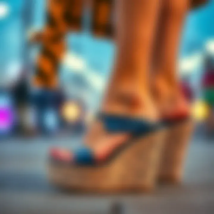 Casual Wedges in Fashion Fashionable outfit paired with casual wedges