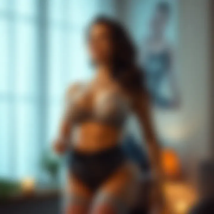Showcasing comfort and style in intimate apparel
