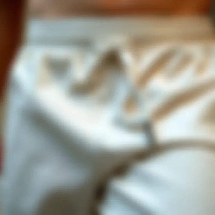 Quality Fabric Selection in Gym Shorts Close-up of fabric texture of drawstring gym shorts