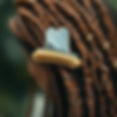 Eco-friendly materials used for dread clips