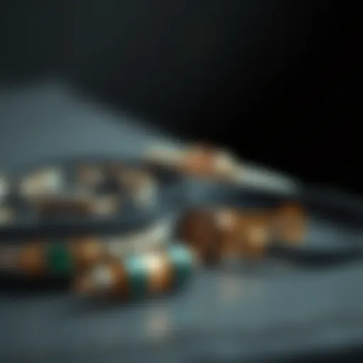 Diverse Styles of WWJD Bracelets Elegant assortment of WWJD bracelets showcasing various materials and designs.