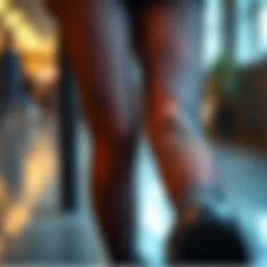 An eco-friendly label highlighting sustainable fashion practices for fishnet tights