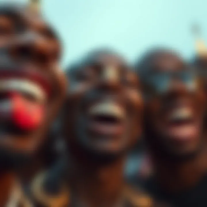 Cultural Influence of Grillz Cultural influence depicted through various grillz styles