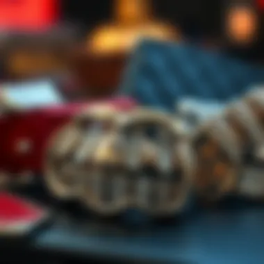 Luxury Materials in Grillz A close-up of luxury materials used in grillz