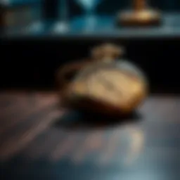 Engraved pocket watch showcasing timeless elegance