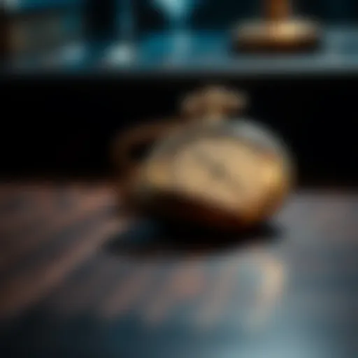 Timeless Elegance: Engraved Pocket Watch Engraved pocket watch showcasing timeless elegance