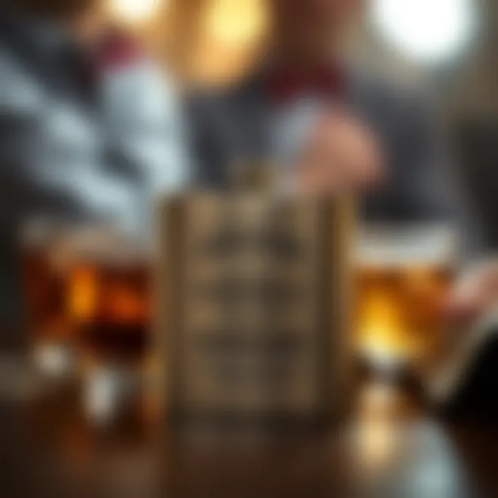 Camaraderie: Personalized Flasks Personalized flasks representing camaraderie