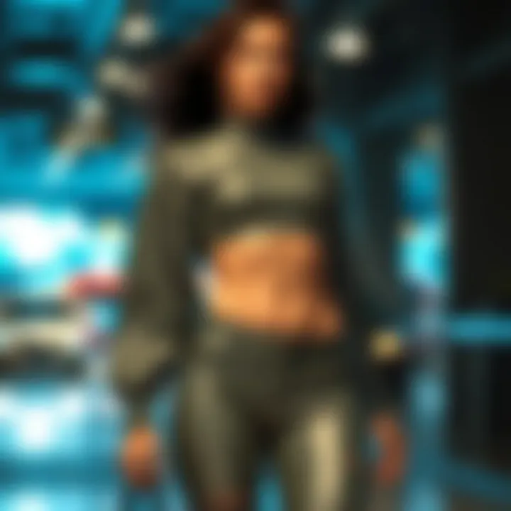 Chic clothing showcasing innovative hip-enhancing designs