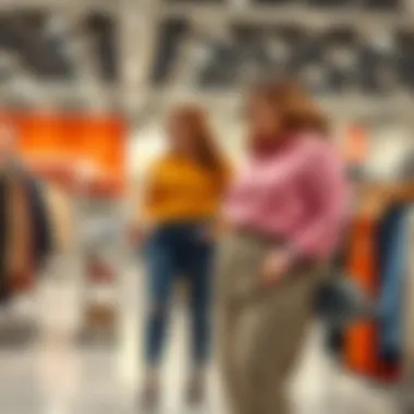Shopping experience for plus size dress pants
