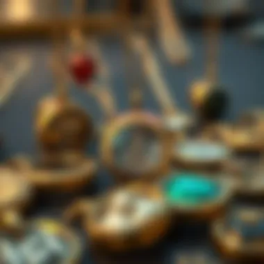 Exploring Diverse Materials in Memory Lockets Display of various materials and designs of memory floating lockets