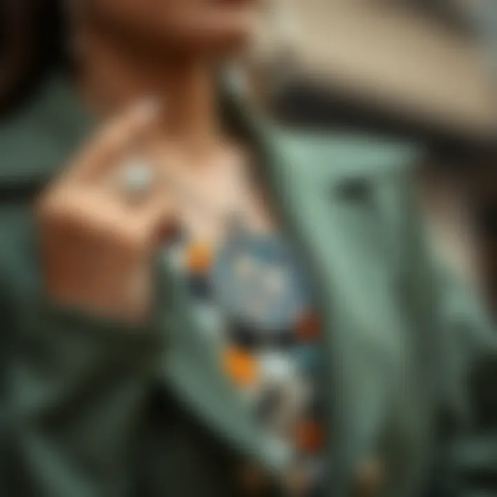 Integrating Memory Lockets into Modern Fashion Fashionable individual styling a memory locket with diverse outfits