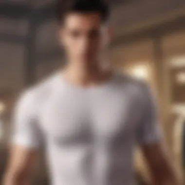 Fashionable Styling with Slimming Undershirt Fashionable styling with a slimming undershirt