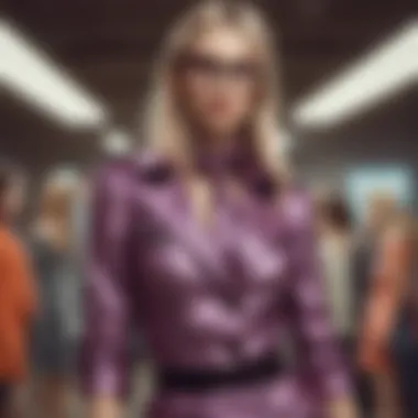 Contemporary Naughty Fashion: Bold Designs A bold and artistic portrayal of contemporary naughty outfits showcasing daring designs.