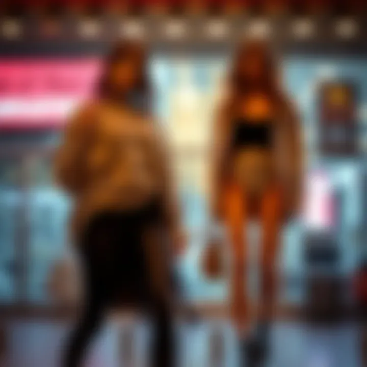 Creative Styling with High-Waisted Leggings Creative styling of nude high-waisted leggings in various outfits