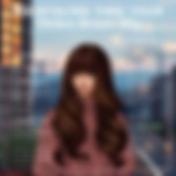 Maintaining Your Ombre Brown Wig Infographic on maintenance tips for ombre brown wigs