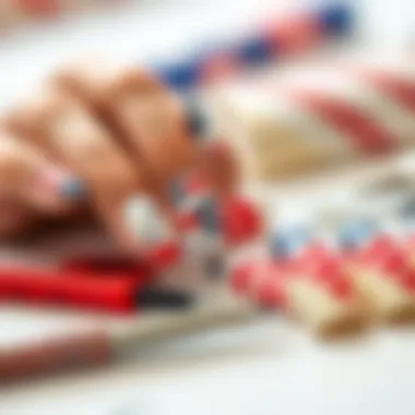 Application Guide for Nail Wraps Step-by-step application guide for nail wraps with tools