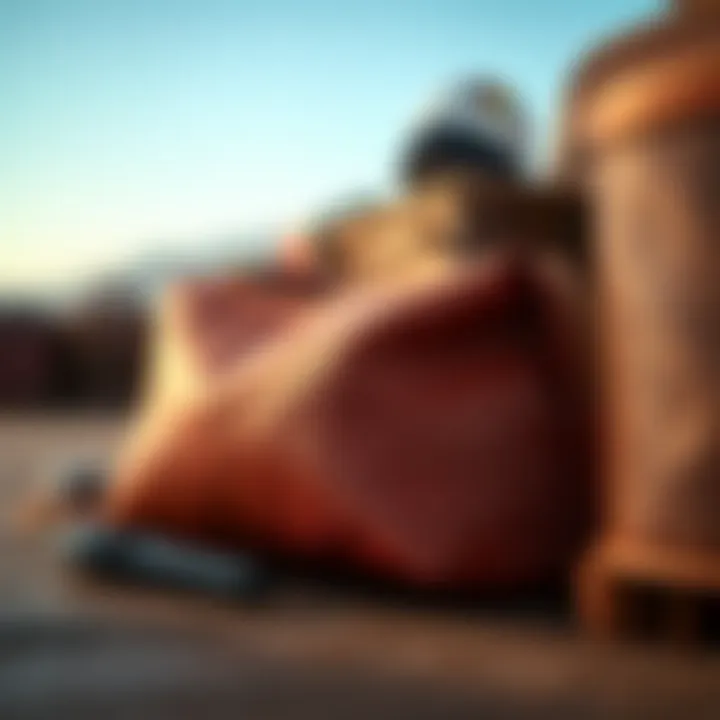 Selection of premium leather materials for bags