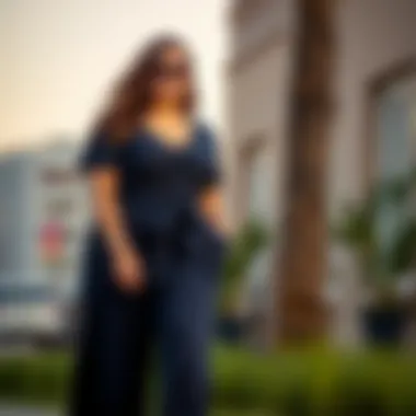 Exploring Plus Size Navy Blue Wide Leg Pants: A Fashion Perspective Summary