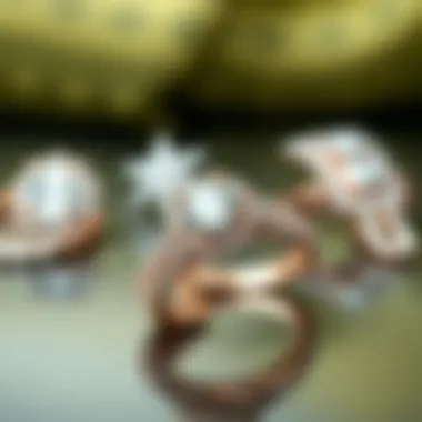 Showcasing Various Styles of S925 Rings with Diamonds Showcasing various styles of S925 rings with diamonds