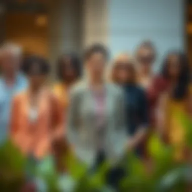 Diverse Styling with Short Sleeve Blazers Diverse group of individuals styled in short sleeve blazers